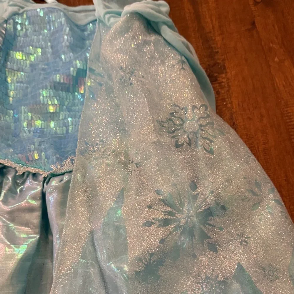 Elsa Frozen Disney Princess Dress- Blue
